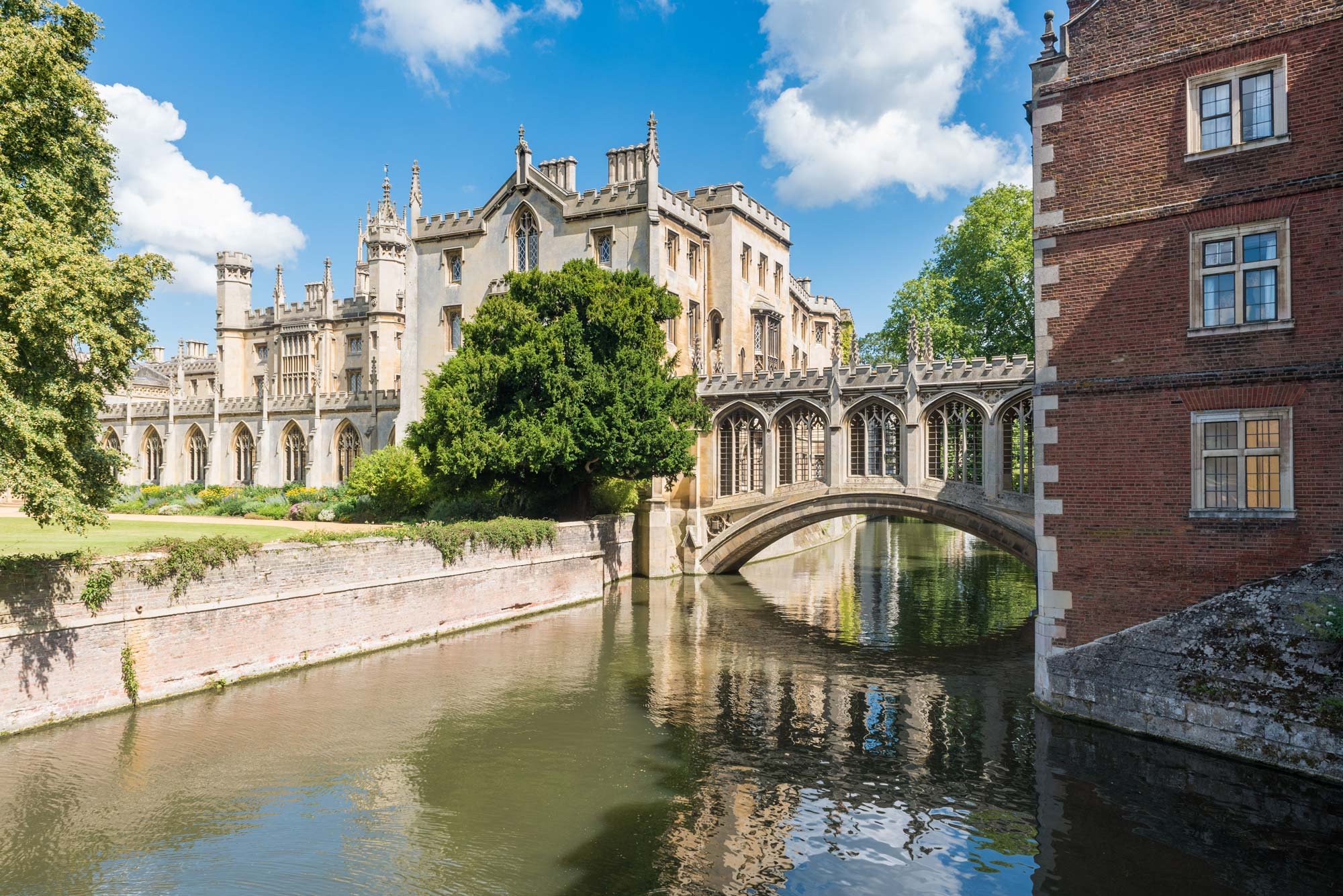 St John's College and the Bridge of Sighs, Cambridge